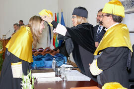 Investidura de nuevos doctores por la Universidad de Málaga. Paraninfo. Febrero de 2012