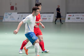 Partido Georgia contra China. 14º Campeonato del Mundo Universitario de Fútbol Sala 2014 (FUTSAL). Antequera. Julio de 2014