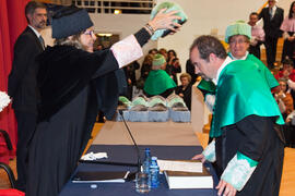 Investidura de nuevos doctores por la Universidad de Málaga. Salón de Actos de la Facultad de Derecho. Enero de 2013