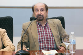 Antonio García Lizana en la graduación de Alumnos de Másters de la Facultad de Ciencias Económicas y Empresariales de la Universidad de Málaga. Paraninfo. Mayo de 2017