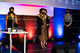 Gala de Clausura de la 30 edición de Fancine de la Universidad de Málaga. Cine Albéniz. Noviembre de 2020