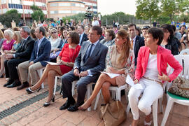 Acto de bienvenida a los alumnos Erasmus de la Universidad de Málaga. Jardín Botánico. Octubre de 2013