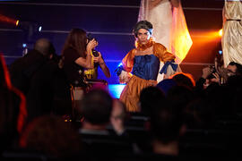 Actuación en la gala de clausura de la 31ª edición de Fancine de la Universidad de Málaga. Cine Albéniz. Noviembre de 2021