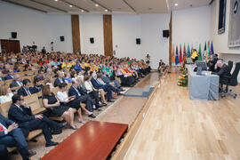 Apertura del Curso Académico 2015/2016 de la Universidad de Málaga. Paraninfo. Septiembre de 2015