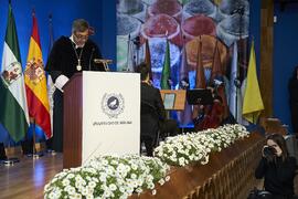 Discurso de Teodomiro López Navarrete. Toma de posesión del Rector de la Universidad de Málaga y su equipo de gobierno. Paraninfo. Marzo de 2024