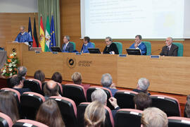 Investidura como Doctor "Honoris Causa" de Hans-Dieter Wienberg por la Facultad de Ciencias de la Universidad de Málaga. Rectorado. Mayo de 2016