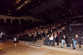 Asistentes al Panel de Expertos. 3º Congreso Internacional de Actividad Físico-Deportiva para Mayores de la Universidad de Málaga. Palacio de Ferias y Congresos de Málaga. Marzo de 2009
