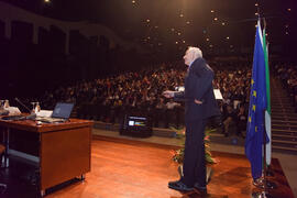Ponencia de Juan Francisco Marcos. Panel de Expertos. 3º Congreso Internacional de Actividad Físico-Deportiva para Mayores de la Universidad de Málaga. Palacio de Ferias y Congresos de Málaga. Marzo de 2009