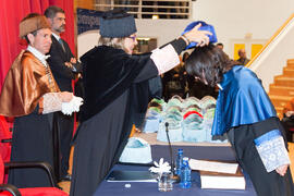 Investidura de nuevos doctores por la Universidad de Málaga. Salón de Actos de la Facultad de Derecho. Enero de 2013