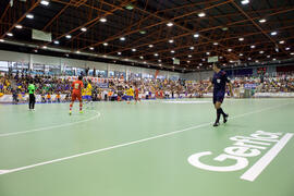 Partido Rusia contra Brasil. 14º Campeonato del Mundo Universitario de Fútbol Sala 2014 (FUTSAL). Antequera. Julio de 2014