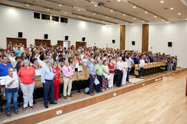Clausura de la XIX edición del Curso Aula de Mayores de la Universidad de Málaga. Paraninfo. Junio de 2014