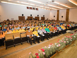 Investidura de nuevos doctores por la Universidad de Málaga 2010. Paraninfo. Enero de 2010