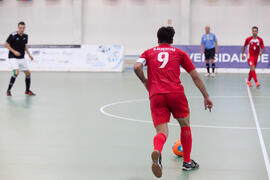 Partido Irán contra Alemania. 14º Campeonato del Mundo Universitario de Fútbol Sala 2014 (FUTSAL). Antequera. Julio de 2014