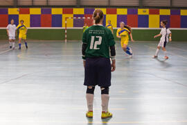 Partido de fútbol sala. Fases Finales de los Campeonatos de España Universitarios. Antequera. Abril de 2012