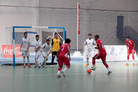 Partido Azerbaiyán contra Omán. 14º Campeonato del Mundo Universitario de Fútbol Sala 2014 (FUTSAL). Antequera. Julio de 2014