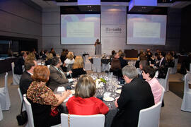 Cena de gala con motivo al homenaje para los jubilados y personal que cumple 25 años de servicio en la Universidad de Málaga. Hotel Barceló. Febrero de 2009