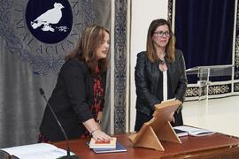 Toma de posesión de Elidia Beatriz Blázquez Parra como nueva Vicerrectora Adjunta de Movilidad Internacional de la Universidad de Málaga. Edificio del Rectorado. Abril de 2024