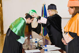 Investidura de nuevos doctores por la Universidad de Málaga. Paraninfo. Enero de 2011