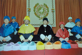 Apertura del Curso Académico 2003/2004 de la Universidad de Málaga. Paraninfo. Octubre de 2003