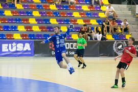 Partido Universidad de Suceava - Universidad de Montpellier. Categoría masculina. Campeonato Europeo Universitario de Balonmano. Antequera. Julio de 2017