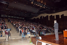 Asistentes al Acto de Inauguración del 3º Congreso Internacional de Actividad Físico-Deportiva para Mayores de la Universidad de Málaga. Palacio de Ferias y Congresos de Málaga. Marzo de 2009