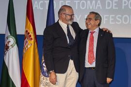 Toma de posesión de Mario Gutiérrez Bedmar como profesor titular del Área de Medicina Preventiva y Salud Pública de la Universidad de Málaga. Paraninfo. Diciembre de 2022