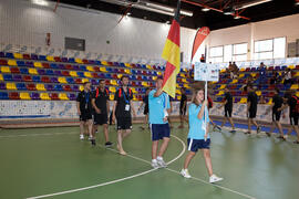 Equipo de Alemania. Inauguración del 14º Campeonato del Mundo Universitario de Fútbol Sala 2014 (FUTSAL). Antequera. Julio de 2014