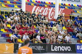 Partido Universidad de Suceava - Universidad de Duisburg-Essen. Categoría masculina. Campeonato Europeo Universitario de Balonmano. Antequera. Julio de 2017