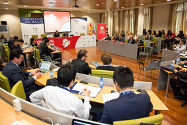 VIII Tribuna España - Corea, "Moving Forward". Edificio del Rectorado. Noviembre de 2013