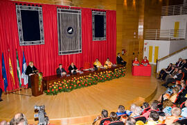 Investidura como Doctor "Honoris Causa" de D. Juan Antonio Carrillo Salcedo por la Universidad de Málaga. Salón de Actos de la Facultad de Derecho. Octubre de 2007