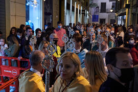 Estación de Penitencia de la Hermandad de los Estudiantes. Málaga. Abril de 2022