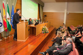 Encuentros con Cultura: Eugenio Chicano. Edificio del Rectorado. Noviembre de 2011