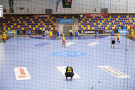 Partido Japón - Rumanía. Categoría femenina. Campeonato del Mundo Universitario de Balonmano. Antequera. Junio de 2016
