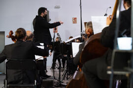 Concierto de Bandas Sonoras de la 30 edición de Fancine de la Universidad de Málaga. Auditorio de la Escuela Técnica de Ingeniería de Telecomunicaciones e Informática. Noviembre de 2020