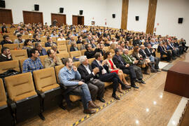 Asistentes. Conferencia de Luis Garicano Gabilondo. Paraninfo. Noviembre 2015