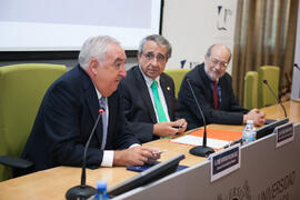 Intervención de José Antonio Molina. XI Reunión Anual de Vicerrectores de Administración y Finanzas. Edificio del Rectorado. Septiembre de 2015