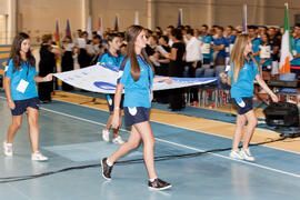 Ceremonia de apertura del IX Campeonato de Europa Universitario de Fútbol Sala. Antequera. Julio de 2013