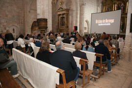 Estreno del documental "Kristina, princesa de Noruega". Covarrubias, Burgos. Octubre de 2015
