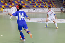 Partido China contra China Taipéi. 14º Campeonato del Mundo Universitario de Fútbol Sala 2014 (FUTSAL). Antequera. Julio de 2014