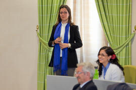 Clausura del X Pleno del Consejo Universitario Iberoamericano (CUIB). Rectorado. Marzo de 2012