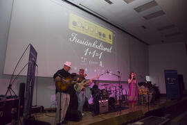 Presentación de videoclip y concierto del taller "1+1 Fusión Cultural Atalaya, 2ª Fase" por la Universidad de Málaga. Paraninfo. Abril de 2010