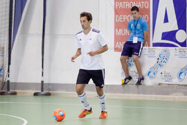 Partido Alemania contra Ucrania. 14º Campeonato del Mundo Universitario de Fútbol Sala 2014 (FUTSAL). Antequera. Julio de 2014