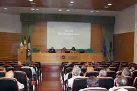 Inauguración de la exposición "Estudio Bienvenido-Arenas, una mirada de los inicios del Siglo XX" Rectorado. Julio de 2011