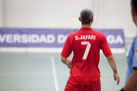 Partido Irán contra Alemania. 14º Campeonato del Mundo Universitario de Fútbol Sala 2014 (FUTSAL). Antequera. Julio de 2014