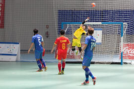 Partido China contra Tailandia. 14º Campeonato del Mundo Universitario de Fútbol Sala 2014 (FUTSAL). Antequera. Julio de 2014