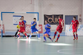 Partido República Checa contra Israel. 14º Campeonato del Mundo Universitario de Fútbol Sala 2014 (FUTSAL). Antequera. Julio de 2014