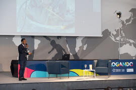 "Dialogando" con Ousman Umar. Facultad de Estudios Sociales y del Trabajo. Marzo de 2020