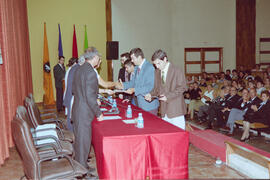 Entrega de diplomas Escuela Politécnica. Septiembre de 1997