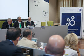 Intervención de José Ángel Narváez. XI Reunión Anual de Vicerrectores de Administración y Finanzas. Edificio del Rectorado. Septiembre de 2015