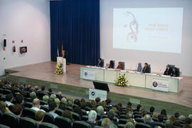 Intervención de José Ángel Narváez. Homenaje en recuerdo del profesor José María Troya. Salón de Actos de la Escuela Técnica Superior de Ingeniería Informática. Octubre de 2016